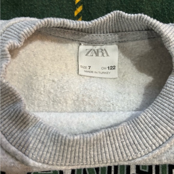 ❌ SOLD ❌  Boys Zara Los Angeles sweatshirt sz 7 - Picture 5 of 5